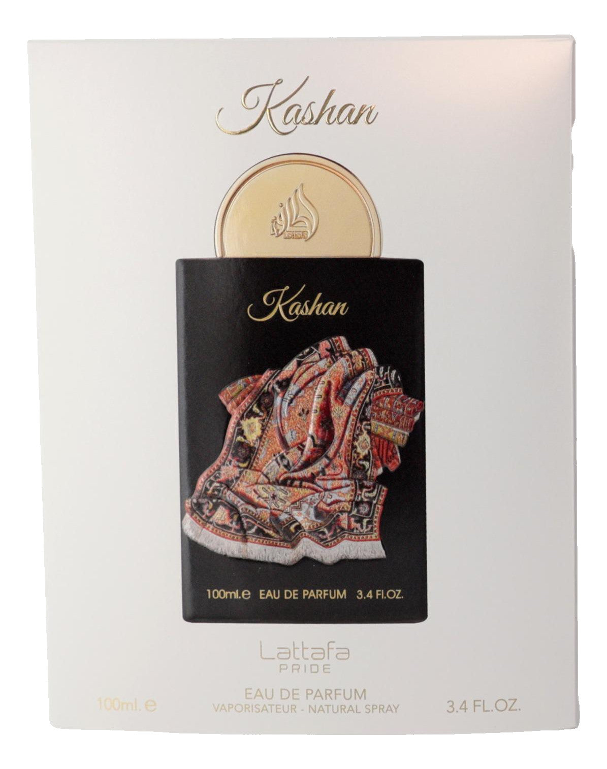 Kashan by Lattafa, 3.4 oz EDP Spray for Unisex