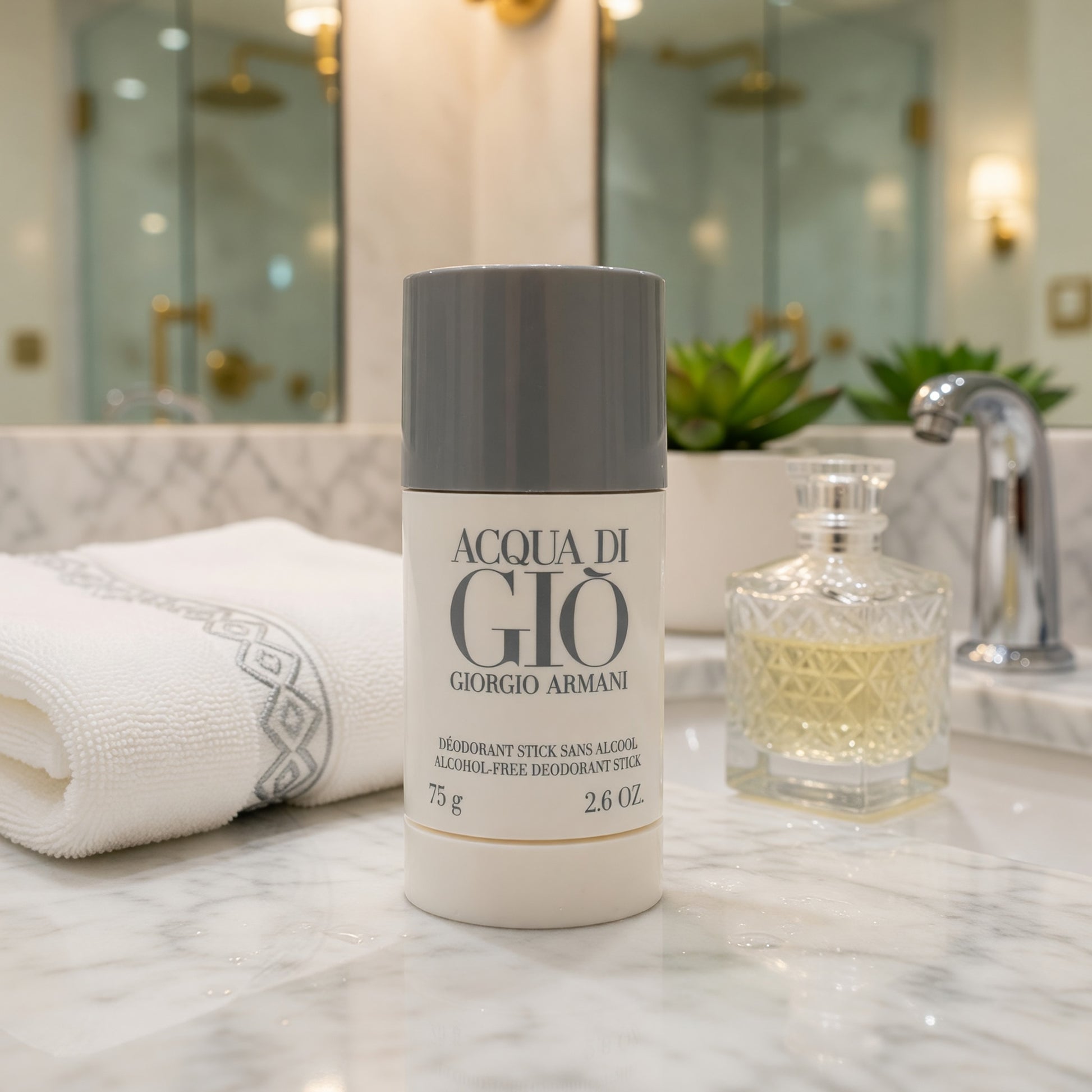 Acqua Di Gio by Giorgio Armani, 2.6 oz Deodorant Stick for Men