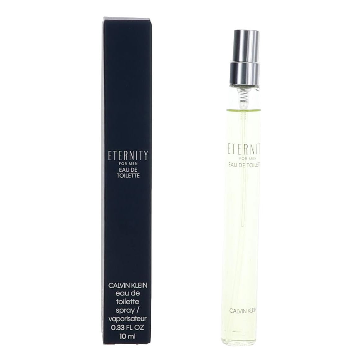 Eternity by Calvin Klein, 0.33 oz EDT Spray for Men