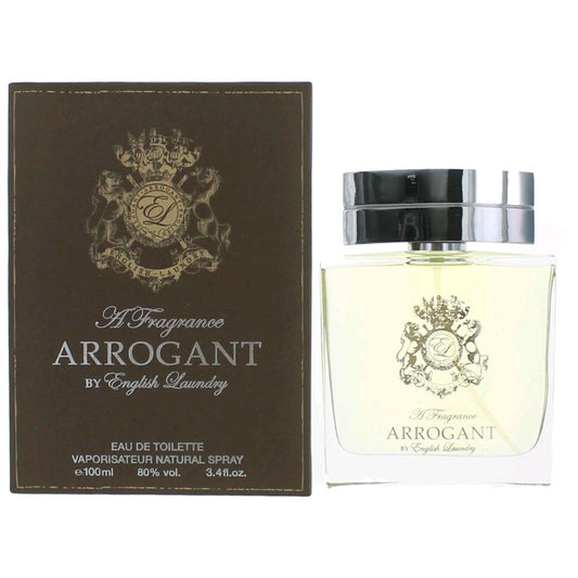 Arrogant by English Laundry, 3.4 oz EDT Spray for Men