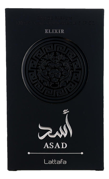 Asad Elixir by Lattafa, 3.4 oz EDP Spray for Men