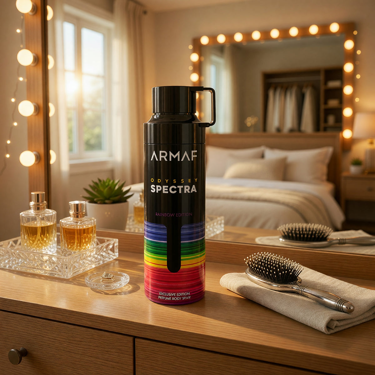 Odyssey Spectra Rainbow by Armaf, 6.7 oz Deodorant Spray for Men