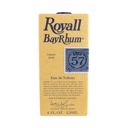 Royall BayRhum 57 by Royall Fragrances, 4 oz EDT Spray for Men