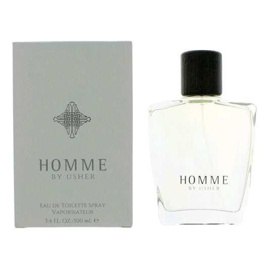 Usher Homme by Usher, 3.4 oz EDT Spray for Men