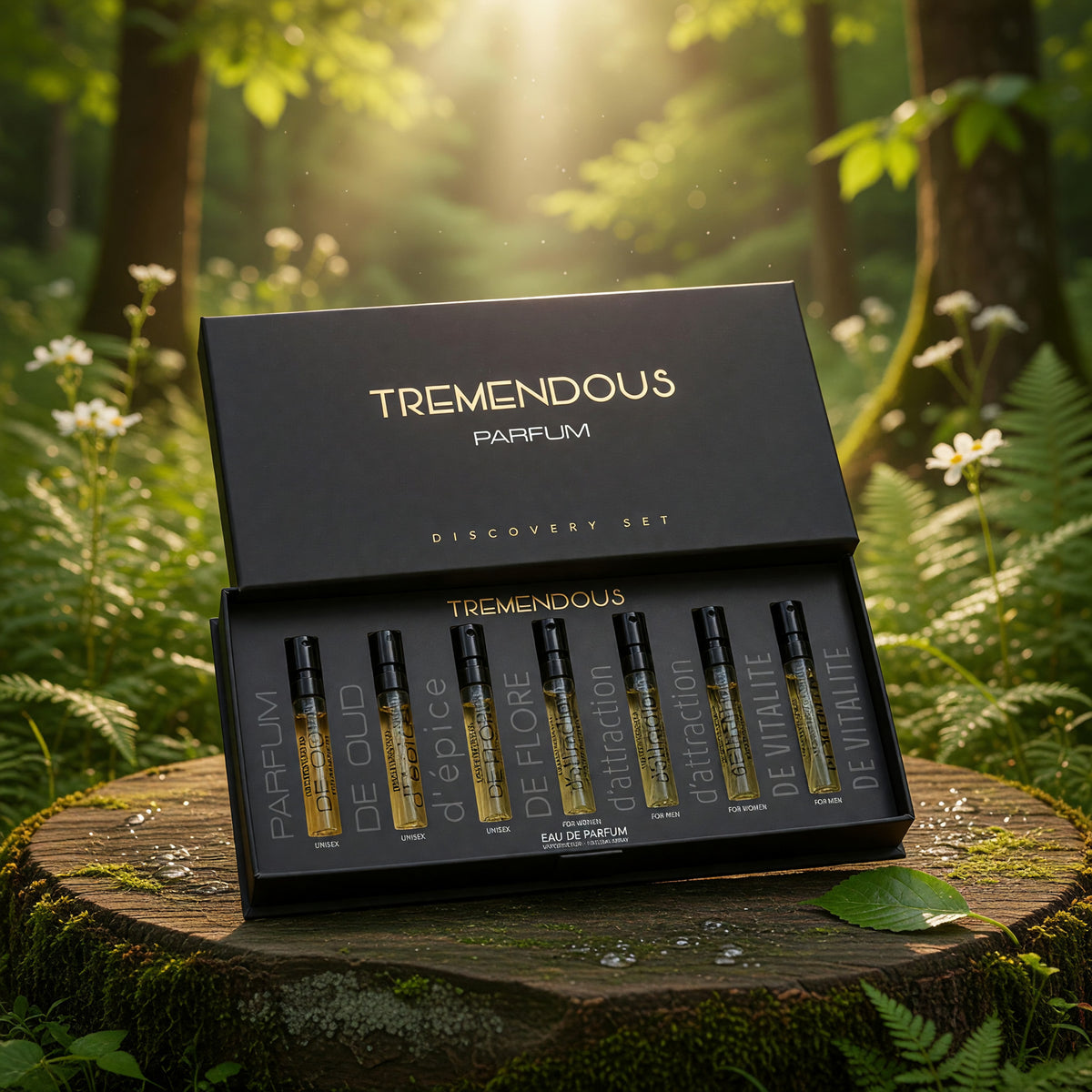 Tremendous by Tremendous Parfum, 7 Piece Discovery Set