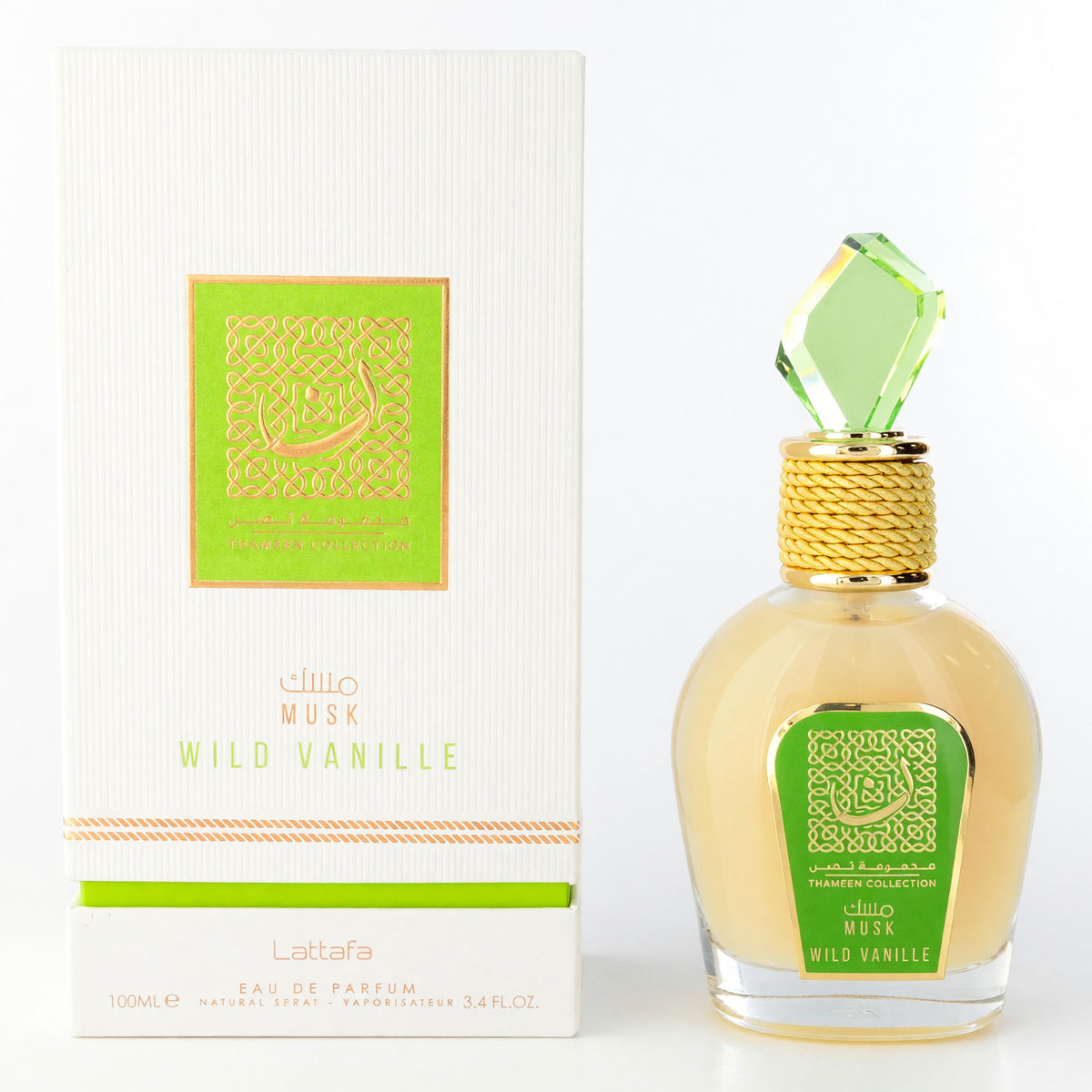 Wild Vanille by Lattafa, 3.4 oz EDP Spray for Unisex