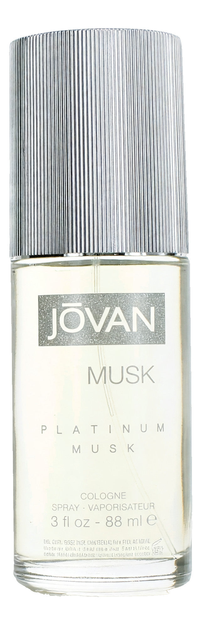 Jovan Platinum Musk by Jovan, 3 oz Eau De Cologne Spray for Men