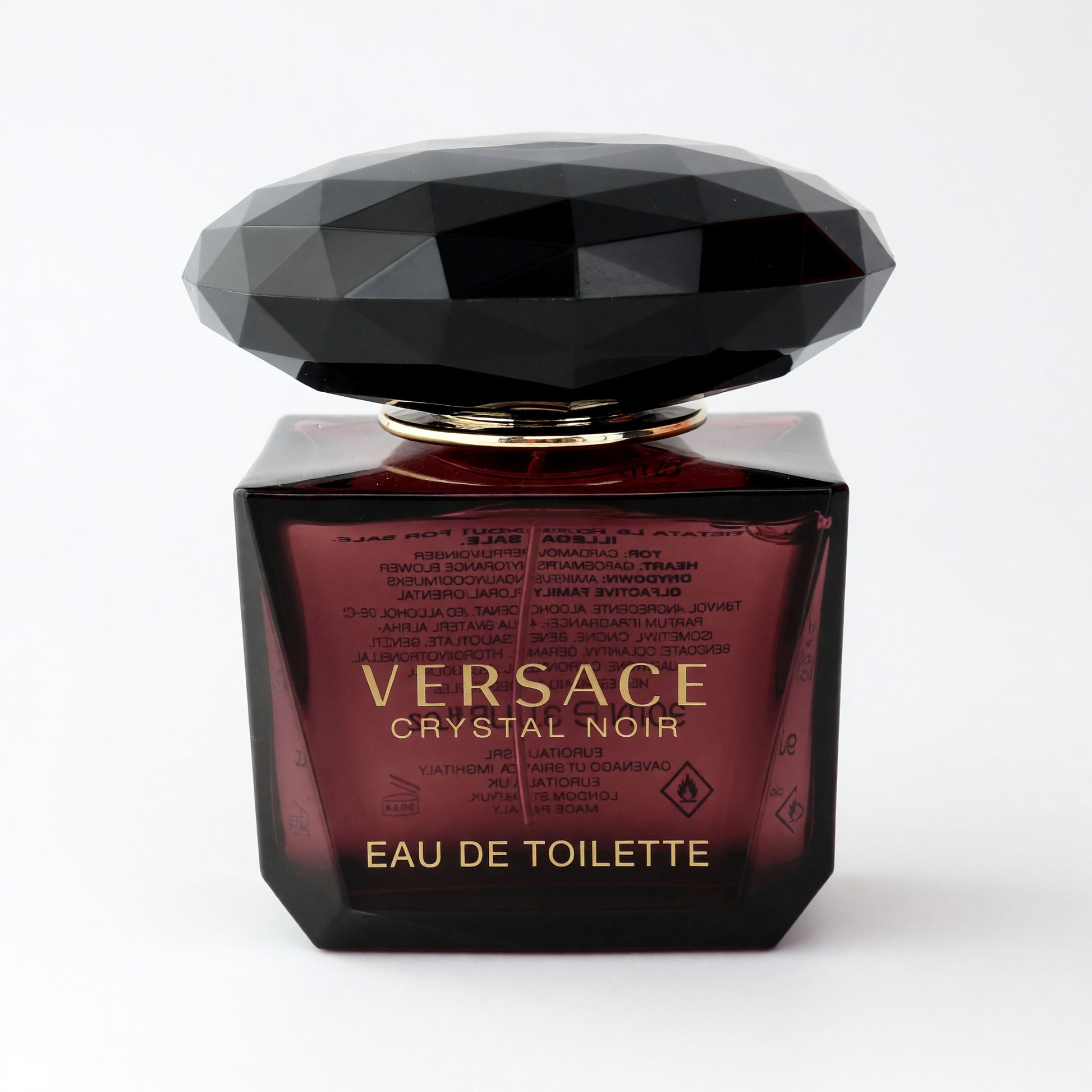 Versace Crystal Noir by Versace, 3 oz EDT Spray for Women TESTER