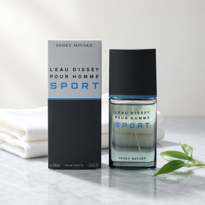L'eau D'Issey Pour Homme Sport by Issey Miyake, 3.3oz EDT Spray men