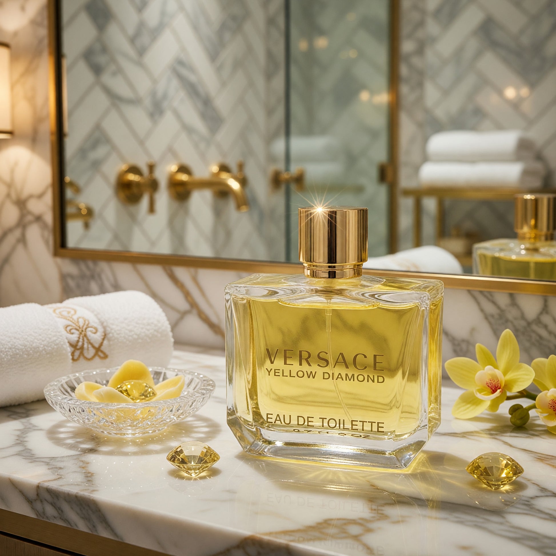 Yellow Diamond by Versace, 3 oz EDT Spray Tester for Women