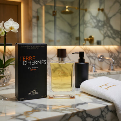 Terre D'Hermes Eau Intense Vetiver by Hermes, 3.3 oz EDP Spray for Men