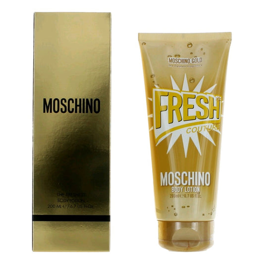 Moschino Gold Fresh Couture by Moschino, 6.7 oz Body Lotion for Women