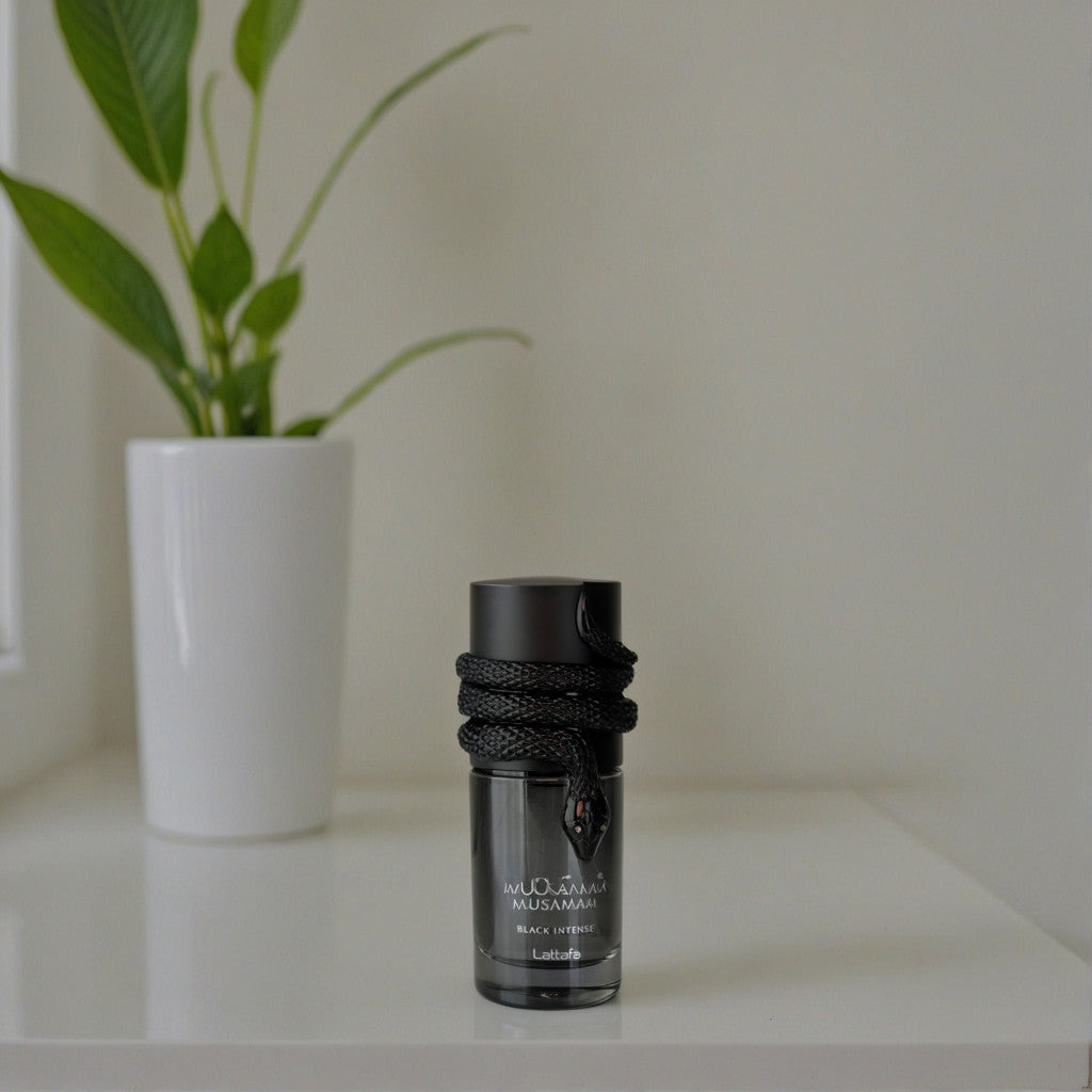Musamam Black Intense by Lattafa, 3.4 oz EDP Spray for Unisex