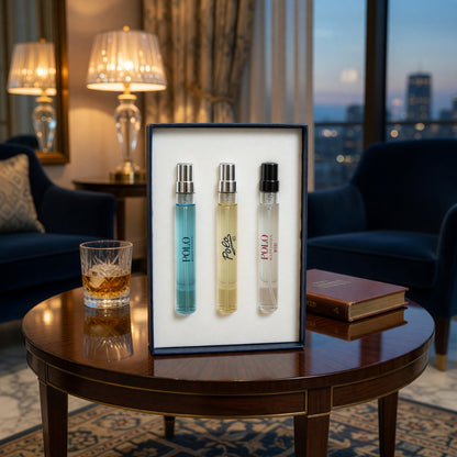 The Polo Collection by Ralph Lauren, 3 Piece Travel Set for Men