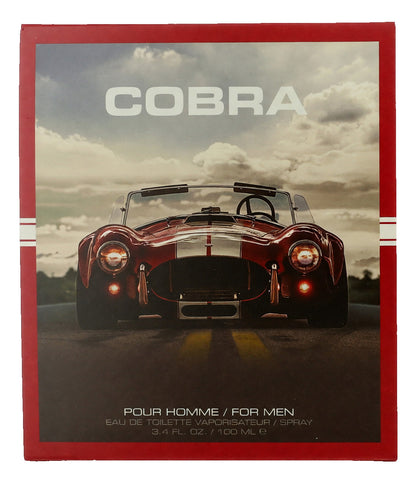 Cobra Red by Carroll Shelby, 3.4 oz EDT Spray for Men