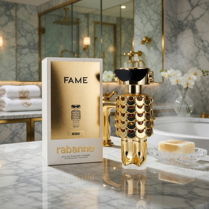 Fame Intense by Paco Rabanne, 2.7 oz EDP Spray Refillable for Women