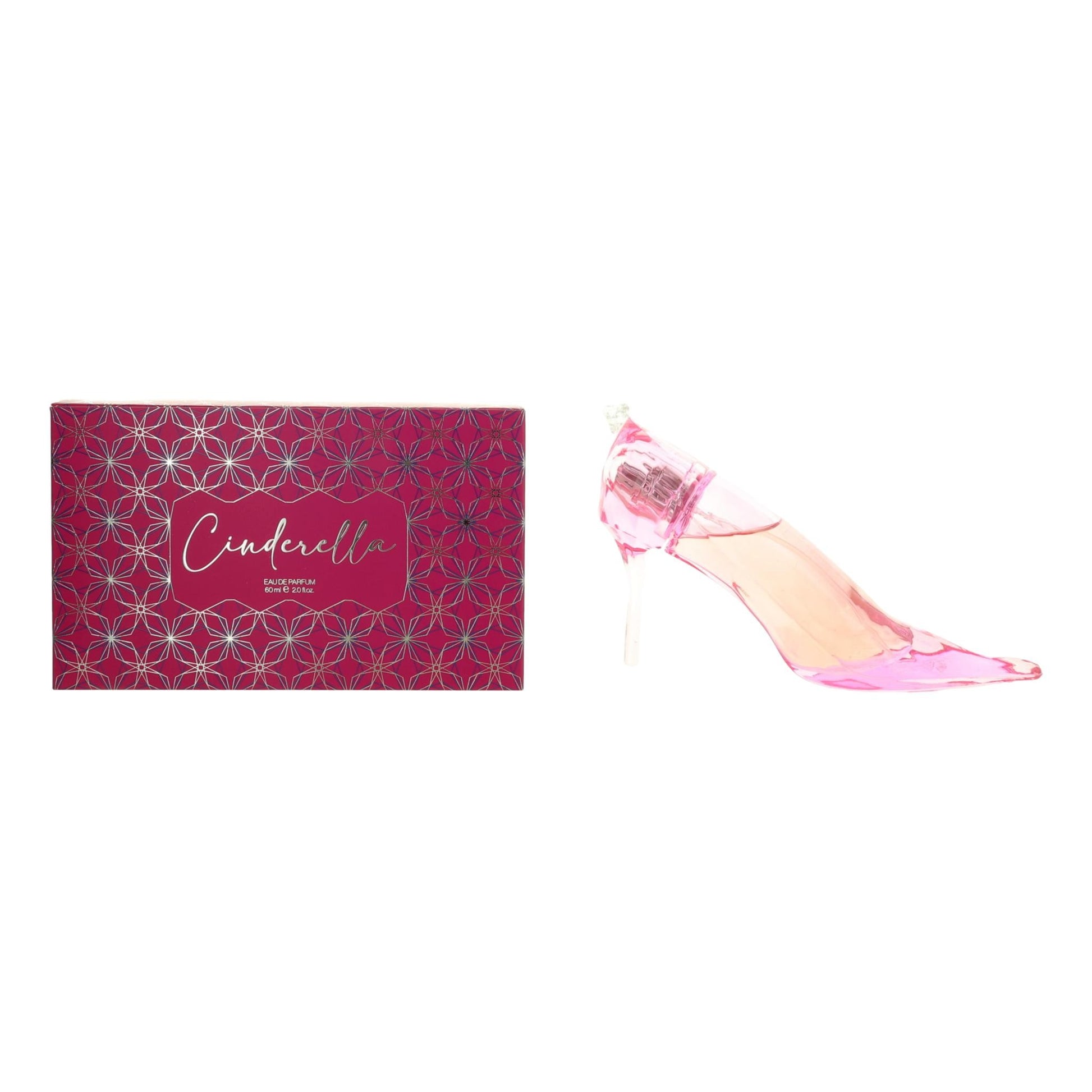 Disney Cinderella Slipper Pink by Disney, 2 oz EDP Spray for Women