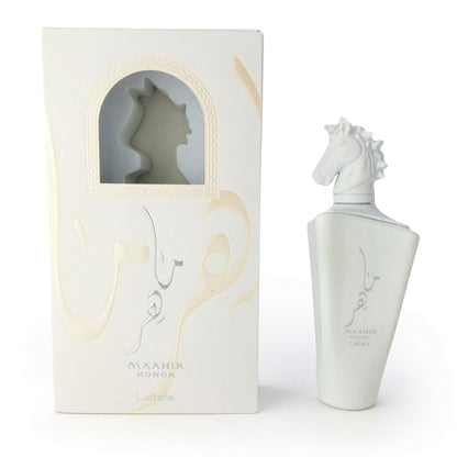 Maahir Honor by Lattafa, 3.4 oz EDP Spray for Unisex