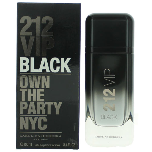 212 VIP Black by Carolina Herrera, 3.4 oz EDP Spray for Men