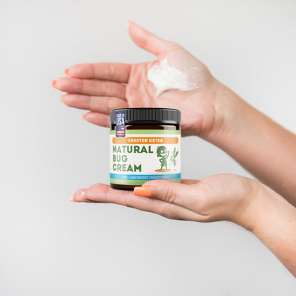 Natural Bug Cream by Magnum Solace, 5 oz Kid-Safe Lightweight Cream 