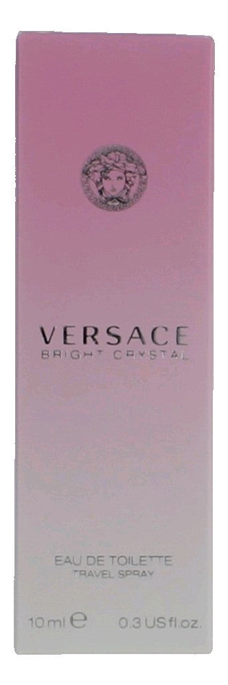 Versace Bright Crystal by Versace, 0.3 oz EDT Travel Spray for Women