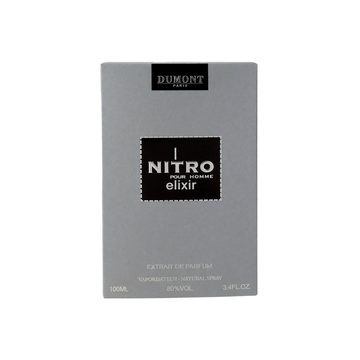 Nitro Elixir by Dumont, 3.4 oz Extrait De Parfum Spray for Men