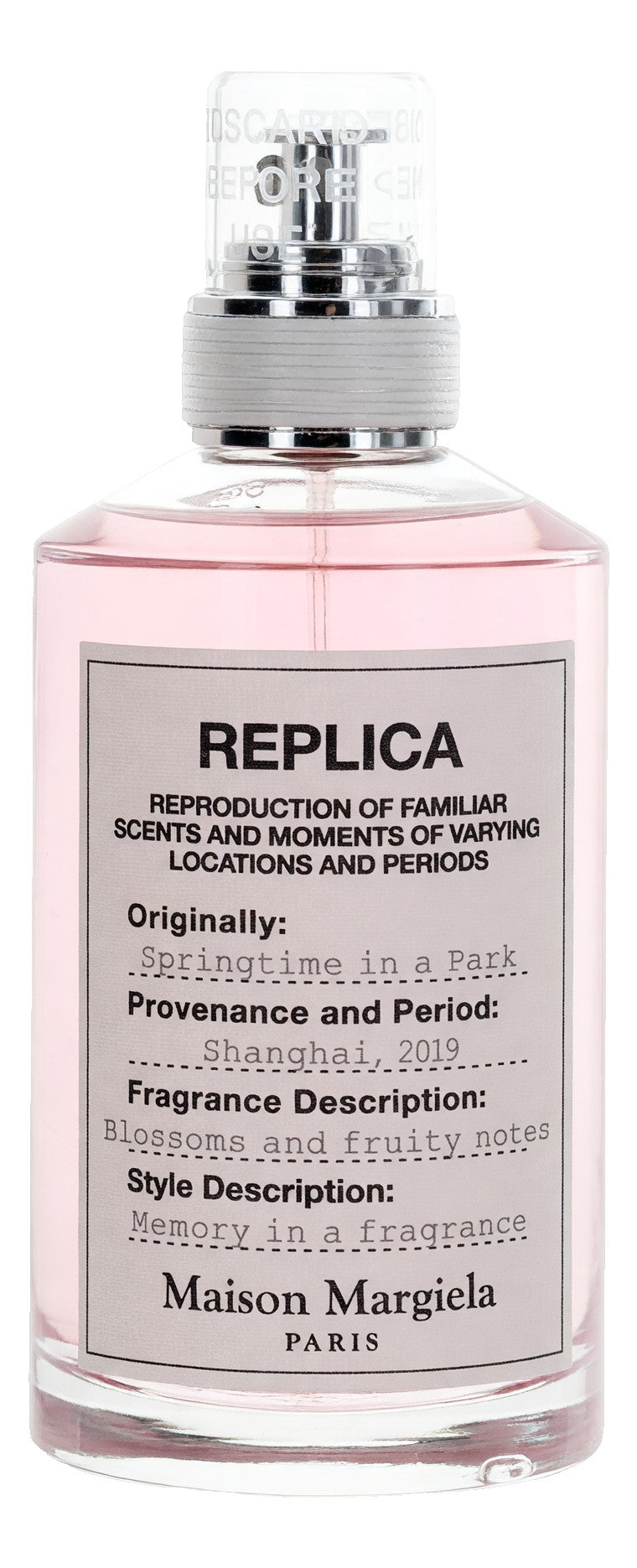 Replica Springtime in a Park by Maison Margiela, 3.4oz EDT Spray for Unisex