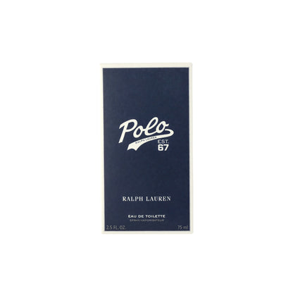 Polo EST 67 by Ralph Lauren, 2.5 oz EDT Refillable Spray for Men