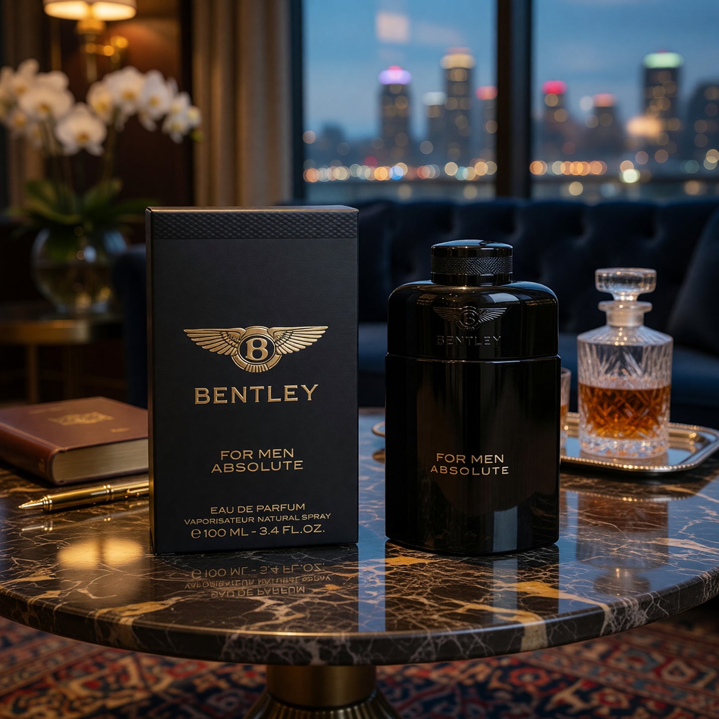 Bentley Absolute by Bentley, 3.4 oz EDP Spray for Men