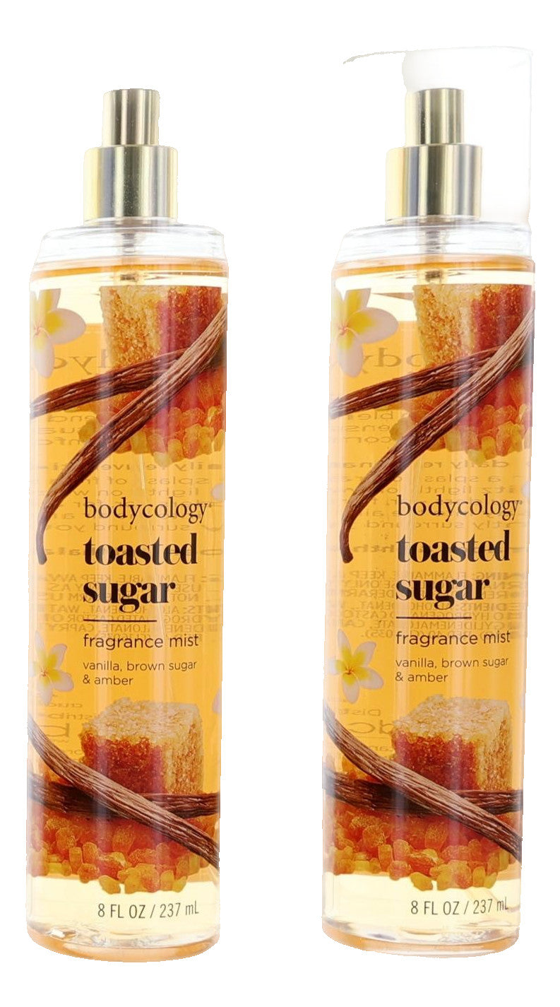 Toasted Sugar by Bodycology, 4 Pack 8 oz Fragrance Mist for Women
