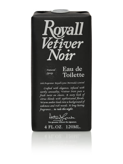 Royall Vetiver Noir by Royall Fragrance, 4 oz EDT Spray for Men