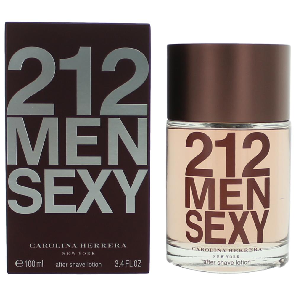 212 Sexy by Carolina Herrera, 3.4 After Shave Lotion for Men