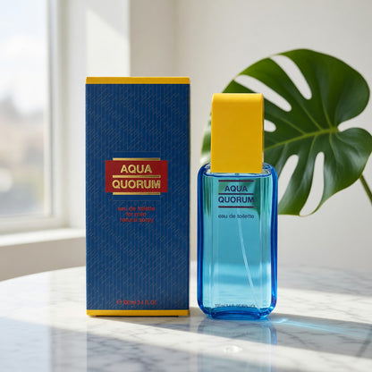 Aqua Quorum by Puig, 3.4 oz EDT Spray for Men