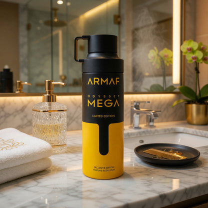 Odyssey Mega by Armaf, 6.8 oz Body Spray For Men