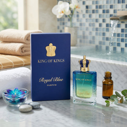 Royal Blue by King of Kings, 3.4 oz Parfum Spray for Unisex