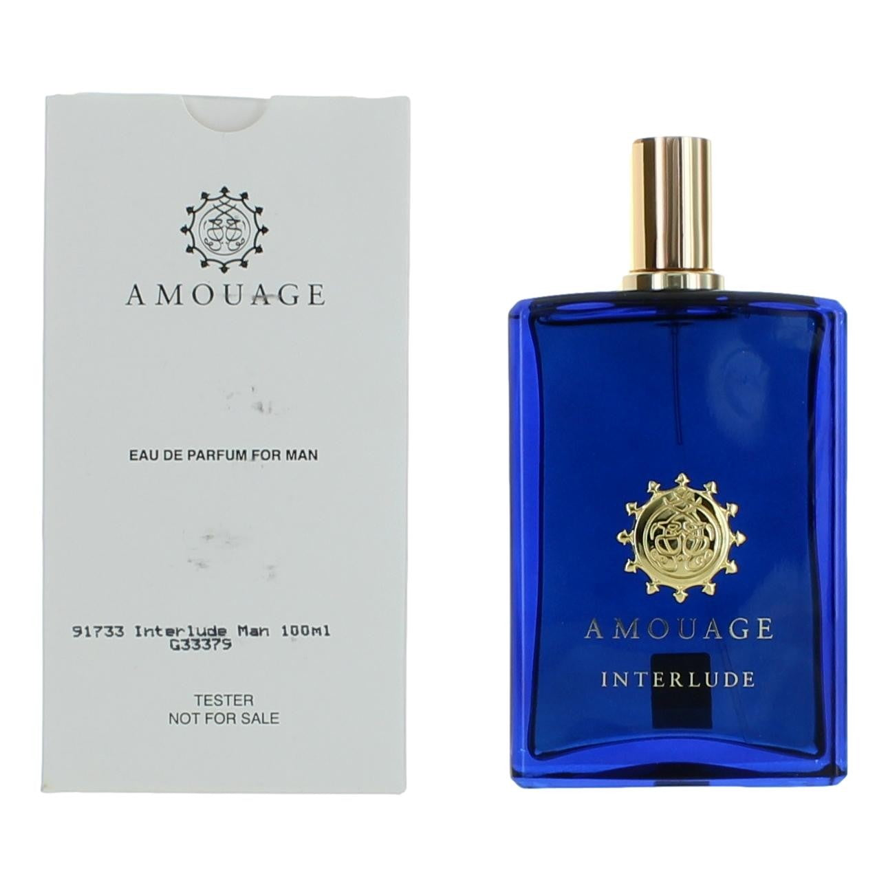Interlude by Amouage, 3.4 oz EDP Spray for Men Tester