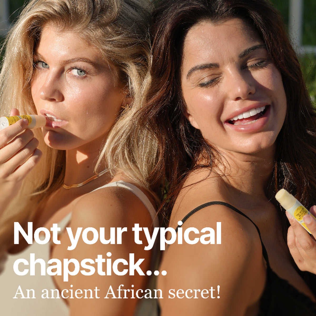 The Ocean Healed My Eczema by Healed By the ocean, Deluxe Size Mongongo Lip Balm