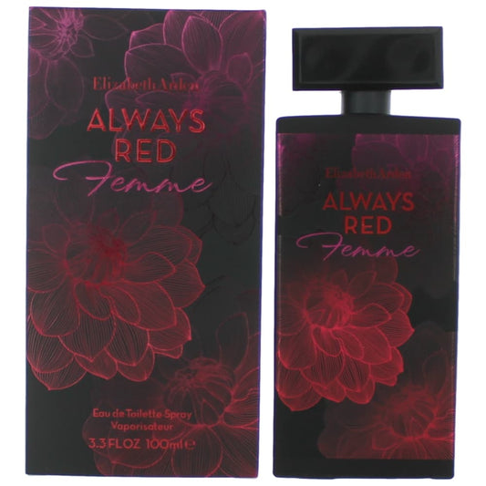 Always Red Femme by Elizabeth Arden, 3.3 oz EDT Spray for Women