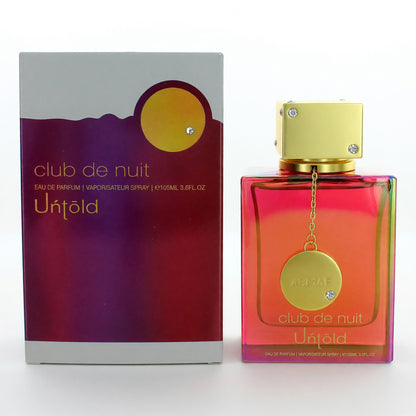 Club De Nuit Untold by Armaf, 3.6 oz EDP Spray for Unisex