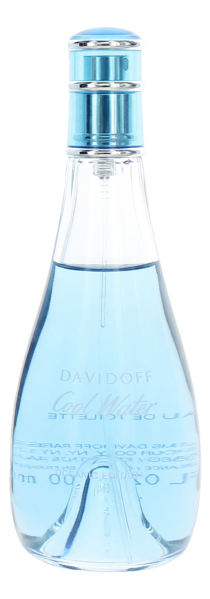 Cool Water Oceanic Edition by Davidoff, 3.3 oz EDT Spray for Women