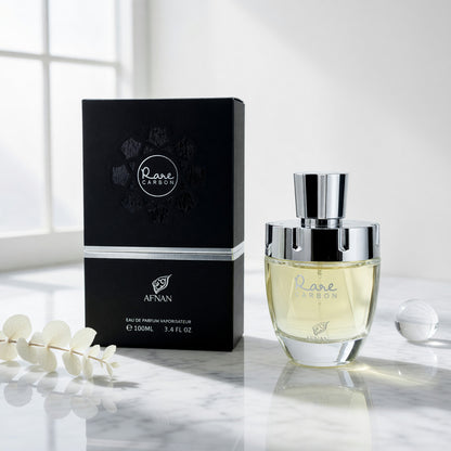 Rare Carbon by Afnan, 3.4 oz EDP Spray for Men