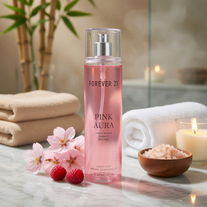 Forever 21 Pink Aura by Forever 21, 8 oz Body Mist for Women