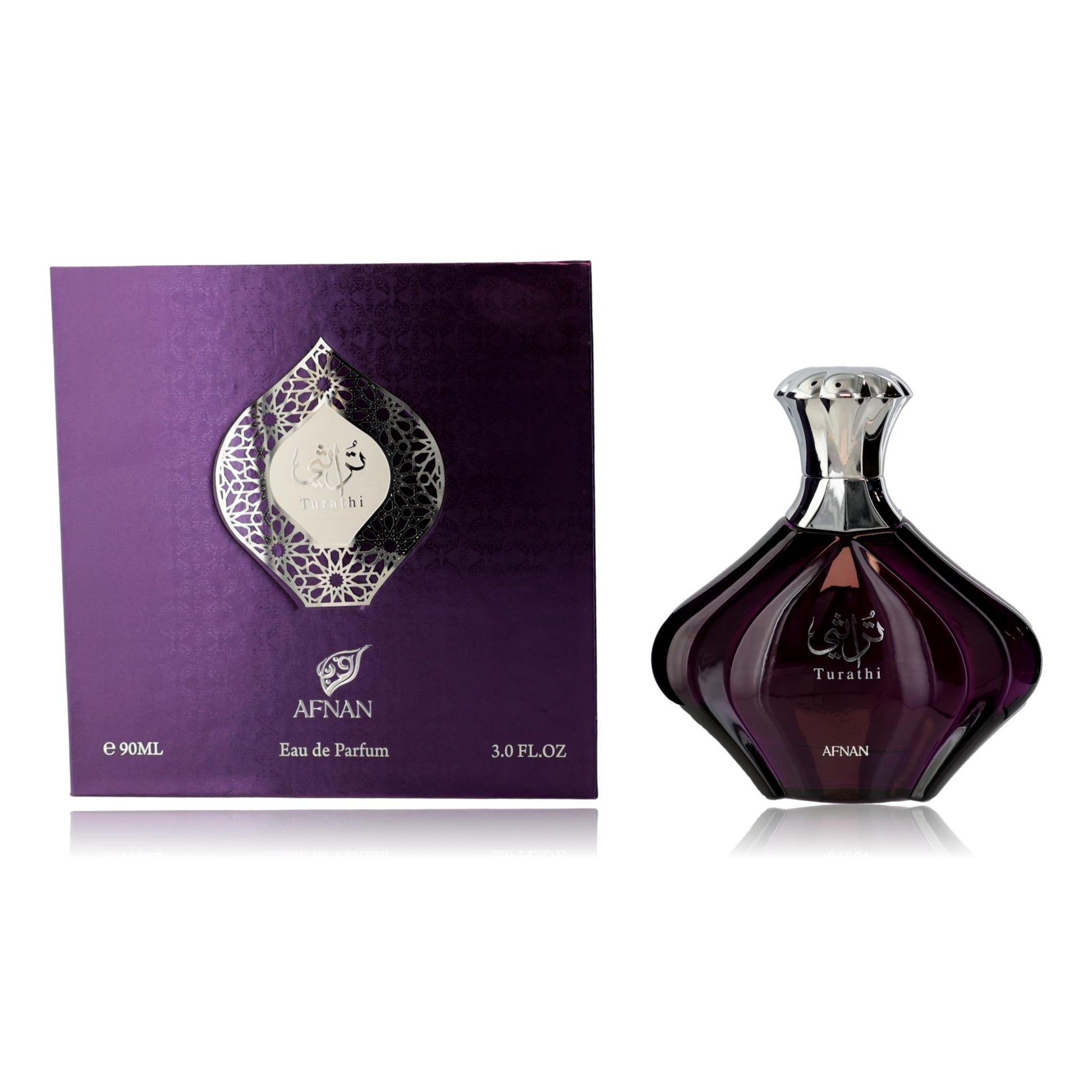 Turathi Purple by Afnan, 3 oz EDP spray for Women 