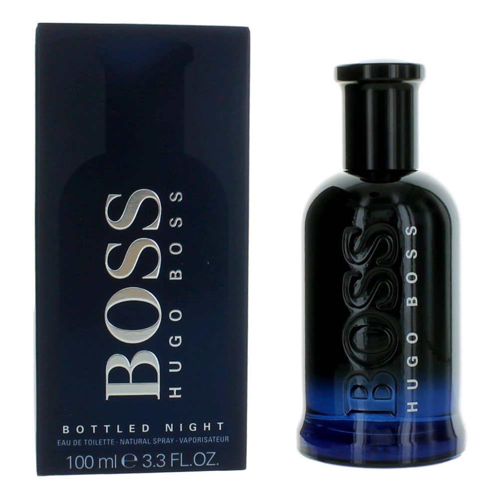 Boss Bottled Night by Hugo Boss, 3.3 oz EDT Spray for Men