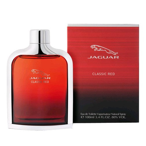 Jaguar Classic Red by Jaguar, 3.4 oz EDT Spray for Men