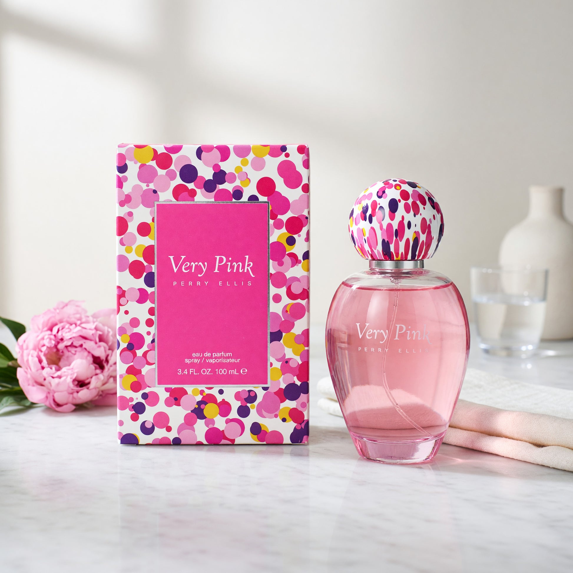 Very Pink by Perry Ellis, 3.4 oz EDP spray for Women