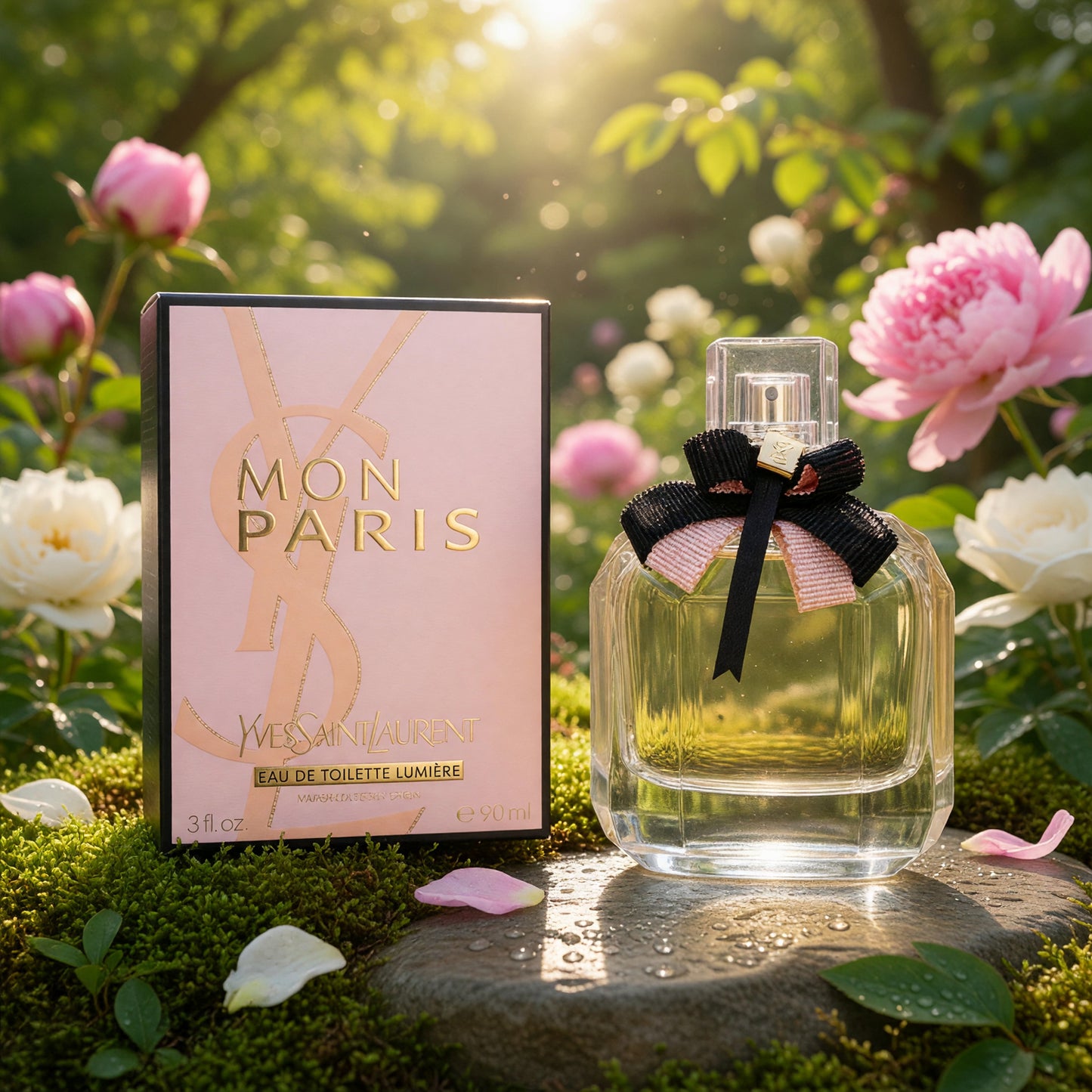 Mon Paris Lumiere by Yves Saint Laurent, 3 oz EDP Spray for Women