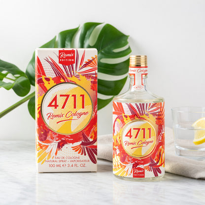 4711 Remix Paradise by Muelhens, 3.4oz Eau de Cologne Spray for Unisex