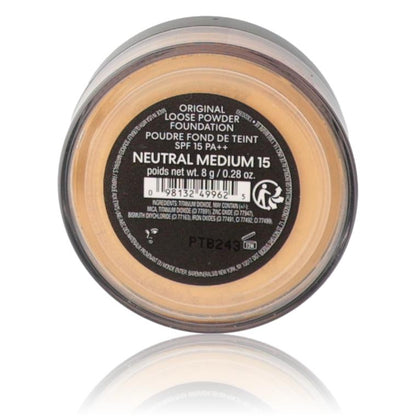 Bare Minerals Loose Powder Foundation .28 Powder Foundation SPF 15 - Neutral Medium 15