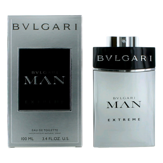 Bvlgari MAN Extreme by Bvlgari, 3.4 oz EDT Spray for Men
